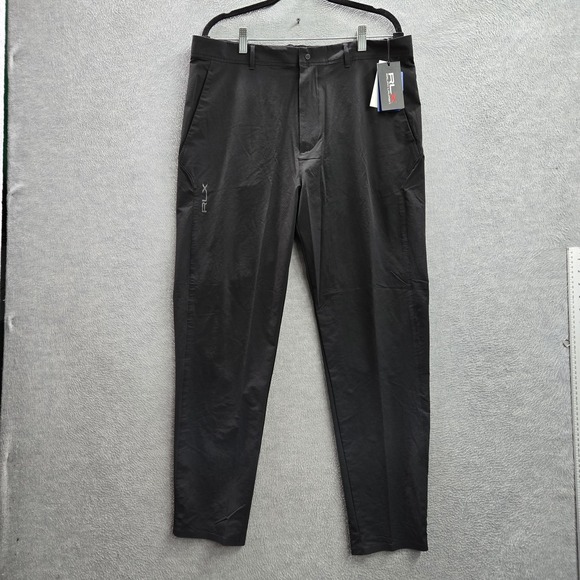RLX Ralph Lauren Men Activewear Pants 34X32 Black Dress Pants 28